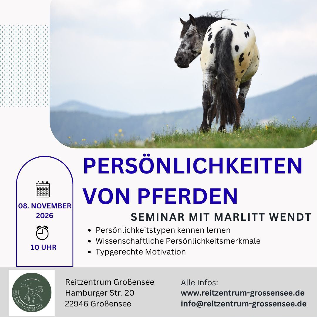 Seminar Persönlichleiten von Pferden mitMarlitt Wendt Seminar Persönlichleiten von Pferden mitMarlitt Wendt